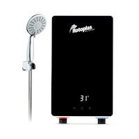 Rapiducha Eléctrica Rotoplas New Compact Negro